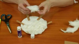 Мастер-класс по изготовлению барашка из ваты.