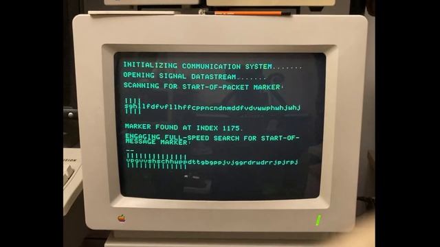 Advent of Code 2022 Day 6 on the Apple IIgs смотреть онлайн