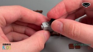 Собираем льва из конструктора QBRIX KIDS - детские конструкторы с видеоинструкцией