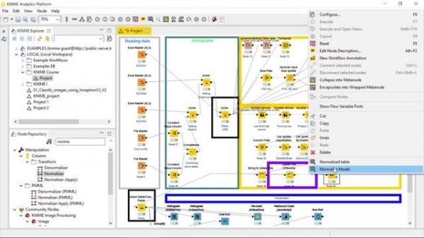 KNIME Analytics Platform_Data normalization with KNIME