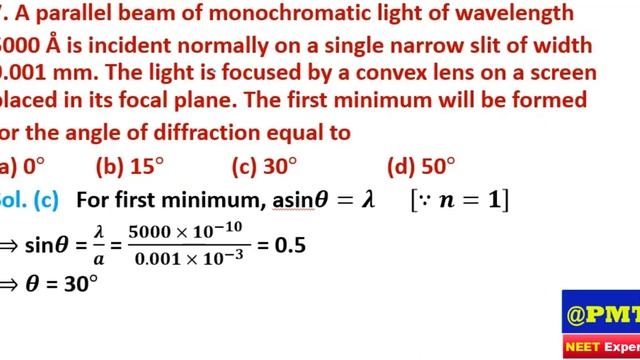 NEET Physics 34 Years/ Wave Optics Part 2/Diffraction, Polarisation, Miscellaneous/11-12, NEET смотреть онлайн
