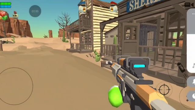 Как получить клетку в игре Chicken Gun