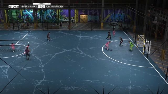 Lionel Messi, Alba, Busquets vs Muller | Inter Miami vs Bayern Munich | FIFA 24 FC 24 Volta Gamepla смотреть онлайн