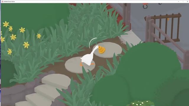 Гусь наконец-то дома! (Untitled Goose Game) смотреть онлайн