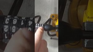 Вскрытие кодового велозамка. Два способа.