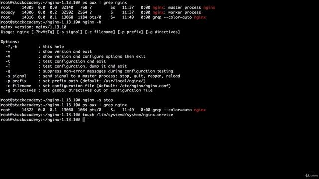 02-04 Adding an NGINX Service смотреть онлайн