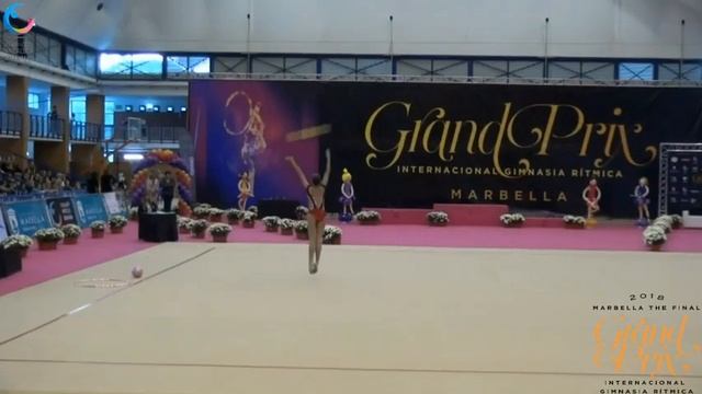 Яника Вартлаан Обруч АА - Финал Гран-При Марбелья 2018 смотреть онлайн