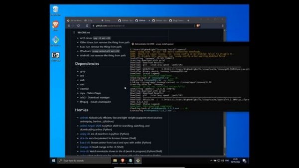 How to install Ani-Cli with Anime4k addon (windows)