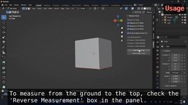 Verticality Vertex Measure - Blender AddOn смотреть онлайн