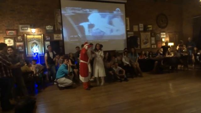 КАРНАВАЛ 2014!! Сальса Деда мороза и Снегурочки))) смотреть онлайн