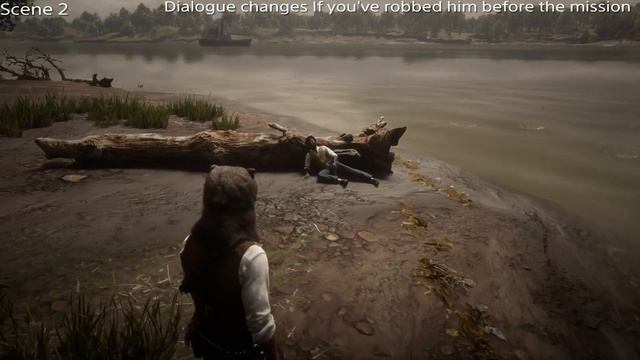 If You Rob Algie Davison Before the Debt Collection Mission He'll Remember You - RDR2 смотреть онлайн