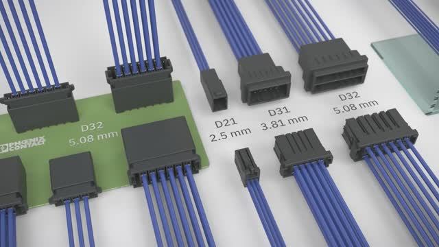 Оптимизированные разъемы «провод-плата» для кабельных сборок