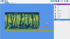 How to add customised background on Gdevelop | parallax effect with a background | Gdevelop part 7