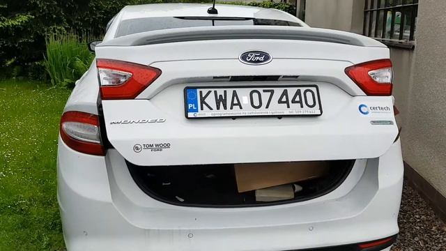 Mondeo MK5/Fusion USA automatyczna klapa sedan/soft open rear door sedan смотреть онлайн