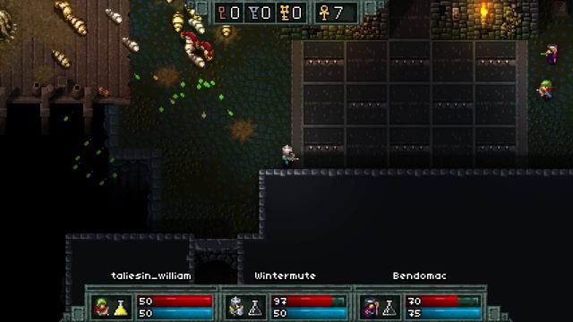 Hammerwatch Online Co-op (Windows hosts Linux, no mic recording) Game 3 смотреть онлайн