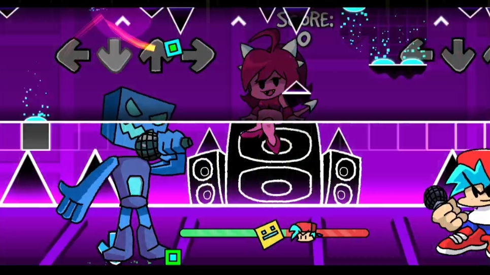 funkin в geometry dash смотреть онлайн