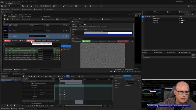 11 Unreal 5.4 Motion Design Playlists, Rundown & Transition Logic... Oh My 1080