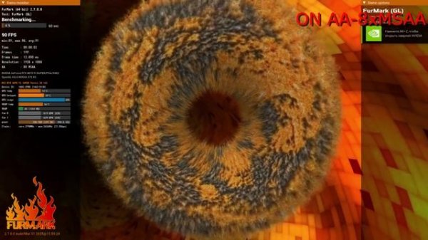 FurMark RTX 4070Ti Super