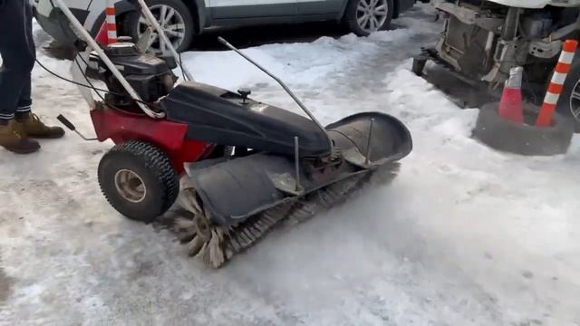 Ремонт подметальной машины Honda Tielbuerger TK58 PRO