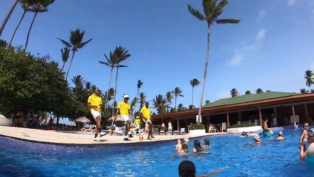 Grand sirenis punta cana pool side entertainment animation super смотреть онлайн