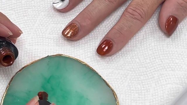 Supper cute nail art design for fall season 2021/YouTube Amy Huynh смотреть онлайн