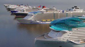 Большое сравнение Кораблей по Длине