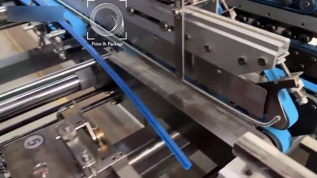 Фальцевально склеивающая линия с системой автонастройки смотреть онлайн