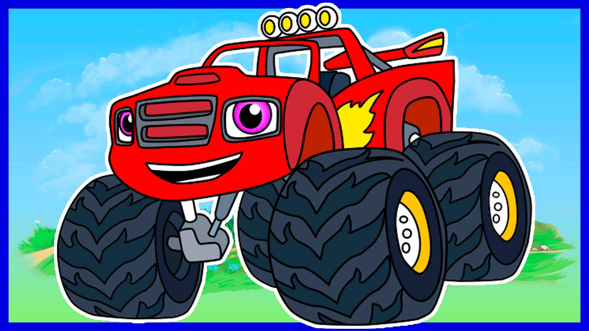 Мультики про машинки для детей, Вспыш и чудо машинки, учим цвета