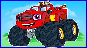 Мультики про машинки для детей, Вспыш и чудо машинки, учим цвета