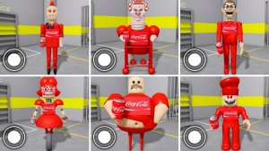 ВСЕ COCA-COLA MORPH COLA BARRY! BARRY'S PRISON RUN! - Walkthrough FULL GAME в РОБЛОКС
