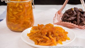 Апельсиновые цукаты для домашней выпечки. Классический рецепт