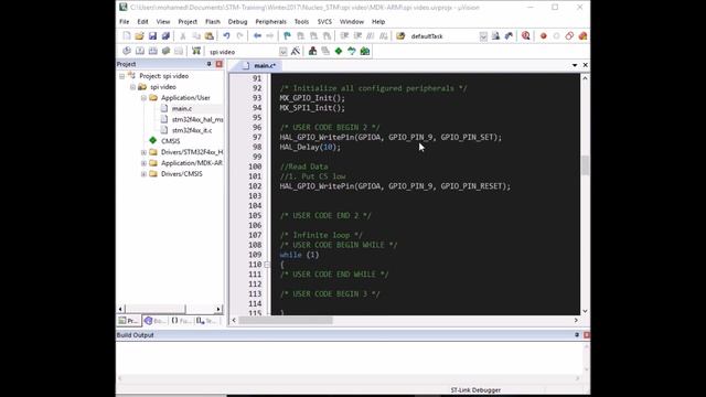 STM32 Nucleo - Keil 5 IDE with CubeMX: Tutorial 6 - SPI Interface смотреть онлайн