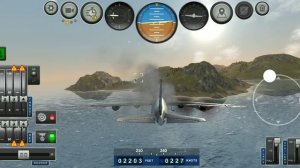 крушение самолётов в игре