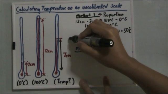 Calculating Temperature on an Uncalibrated Scale (See addition notes at Description) смотреть онлайн