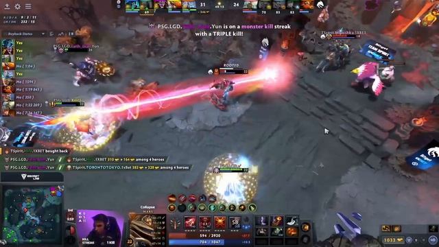 PSG LGD vs SPIRIT - Upper Bracket Finals - PGL Arlington Major 2022 Dota 2 смотреть онлайн