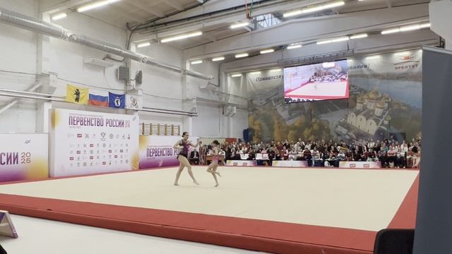 ЖП 12-18, Родичева Мария - Кузенкова Виктория, Темповое Упражнение