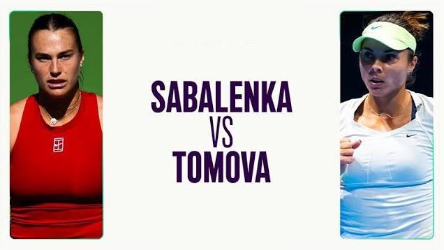 20.03.25. Арина Соболенко - Виктория Томова. WTA 1000 Miami. Aryna Sabalenka - Viktoriya Tomova