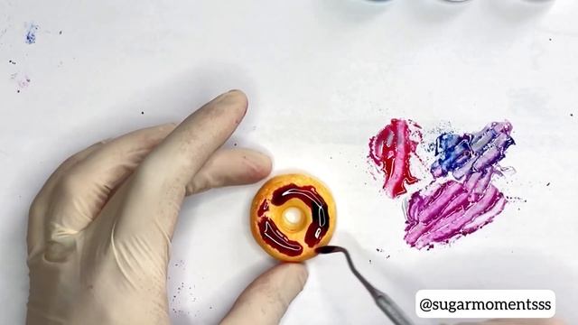 Космо-пончик из полимерной глины