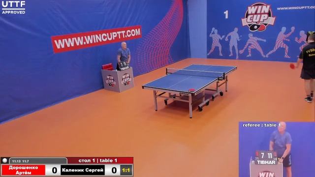 Дорошенко Артём 1-3Каленик Сергей Турнир Восток 4 WINCUP 17.07.21 Прямая трансляция Зал1
