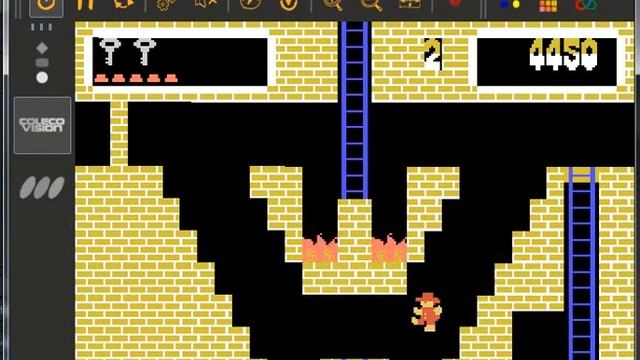 Montezuma's Revenge - ColecoVision - emulador Phoenix Emu Project 2.8 - probado Windows 7 x64 смотреть онлайн