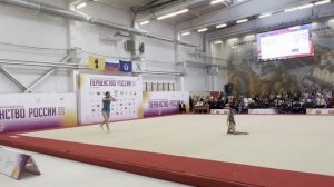 ЖП 12-18, Родичева Мария - Кузенкова Виктория, Балансовое Упражнение