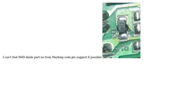 Electronics: SMD diode part number from marking code смотреть онлайн