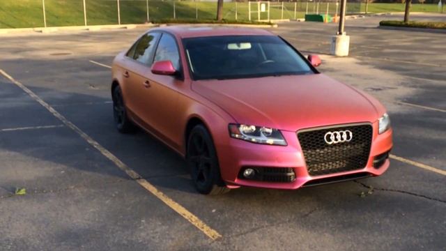 Spin Around Audi A4 With Chameleon Paint смотреть онлайн