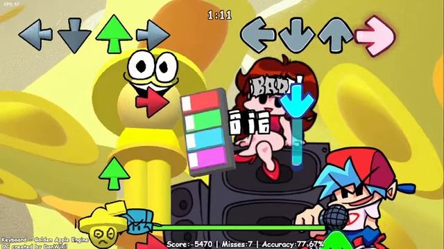 KeyBoard - FNF golden apple edition смотреть онлайн