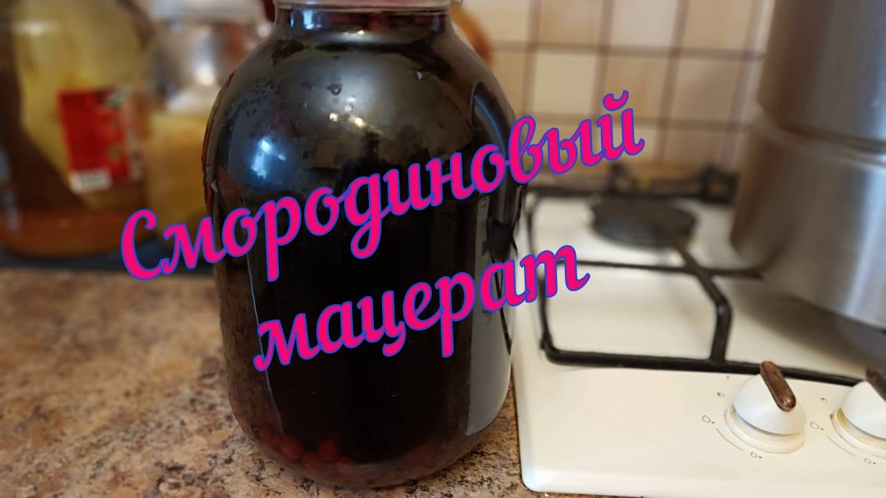 Смородиновый мацерат: Домашний самогон, который взорвёт ваши вкусовые рецепторы! 🔥