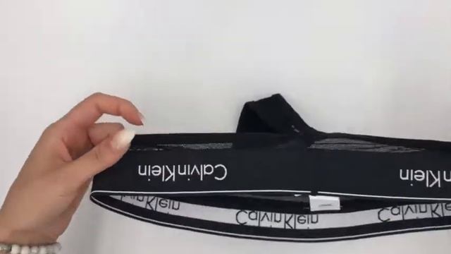 Tanga QF4652E-001 černá - Calvin Klein