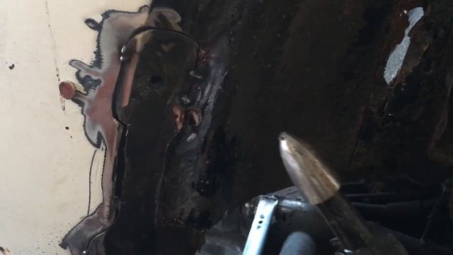 VW Beetle Rear Quarter Panel Repair Part 2 смотреть онлайн