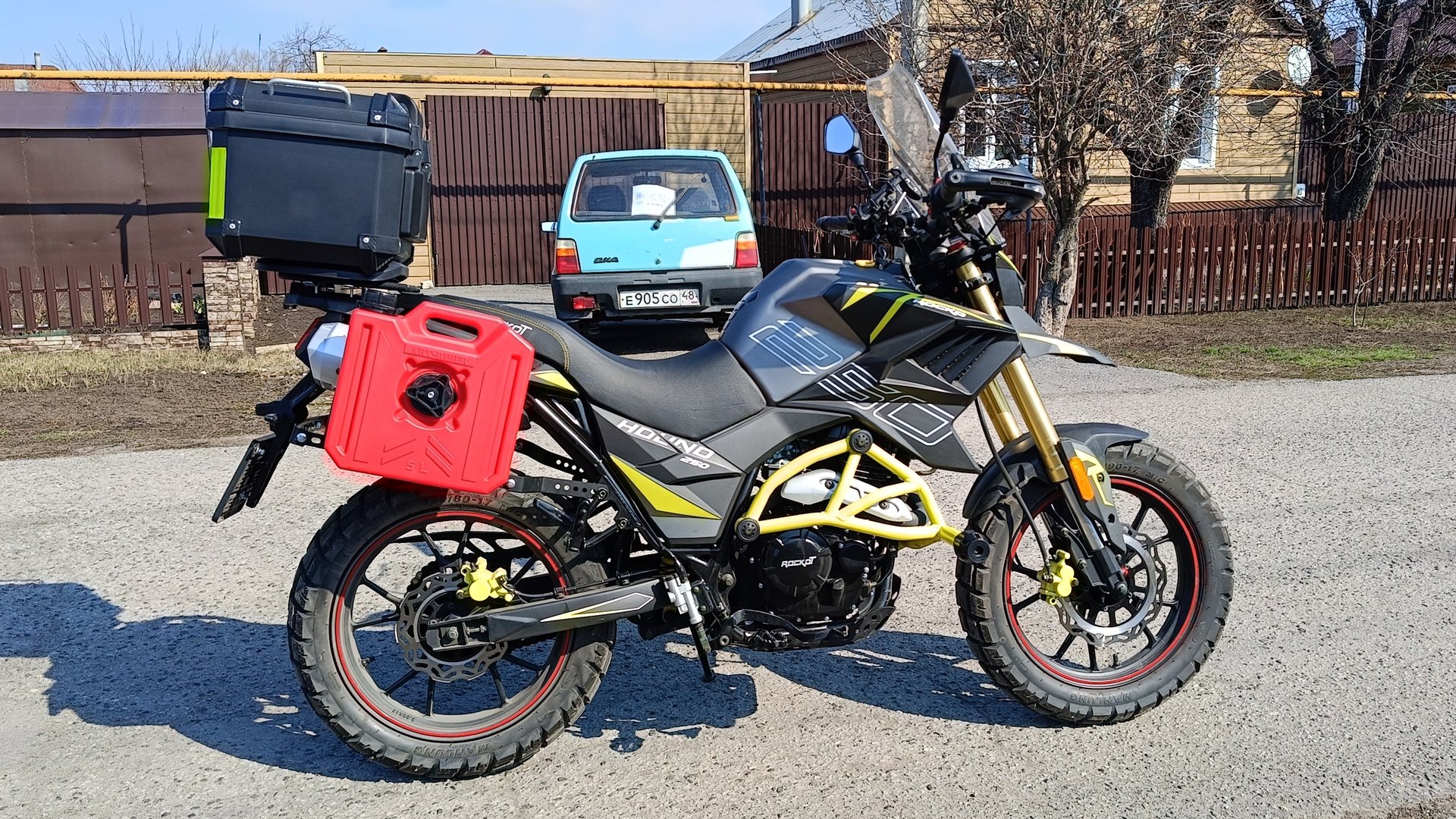 ROCKOT Hound 250. Установка экспедиционной канистры.