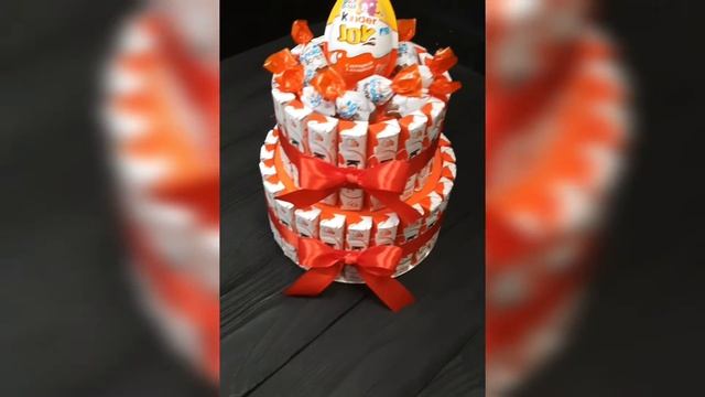 Детский подарочный Тортик Kinder 2-х уровневый обзор Okl смотреть онлайн