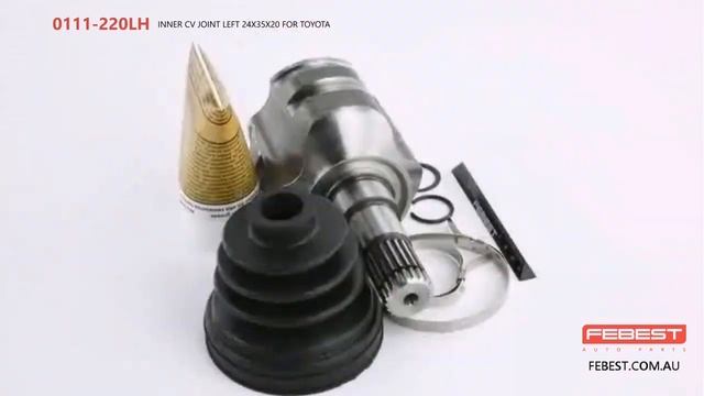 0111-220LH INNER CV JOINT LEFT 24X35X20 FOR TOYOTA смотреть онлайн